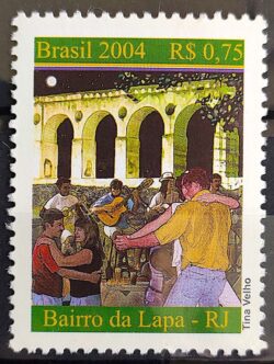 C 2562 Selo Bairro da Lapa Musica Danca Turismo 2004