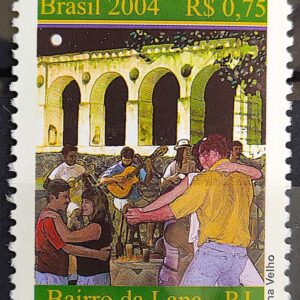 C 2562 Selo Bairro da Lapa Musica Danca Turismo 2004
