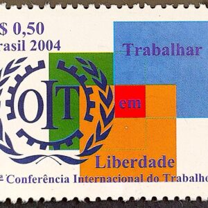 C 2568 Selo Conferencia Internacional do Trabalho OIT 2004