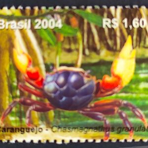 C 2571 Selo Caranguejo Crustáceo Fauna 2004