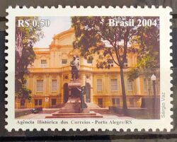 C 2600 Selo Agencia de Correio Servico Postal Historia Arquitetura 2004