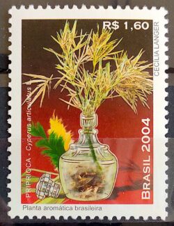 C 2601 Selo Priprioca Aroma Erva Perfume Cosmetico Priprioca 2004