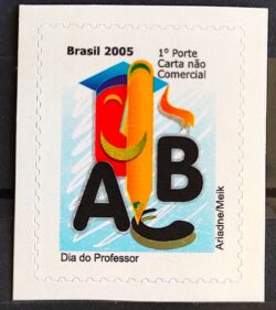 C 2631 Selo Dia do Professor Educacao 2005