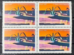 C 2688 Selo Ponte Jk Oscar Niemeyer Arquitetura 2007 Quadra