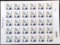 C 3796 Selo Ronald Golias Humorista Brasileiro 2018 Folha