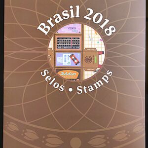 Colecao Anual de Selos do Brasil 2018