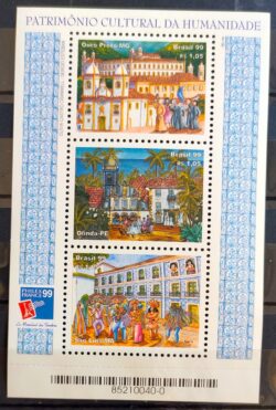 B 111 Bloco Patrimônio Cultural da Humanidade Igreja Philex France 1999