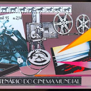B 99 Bloco Centenário do Cinema Mundial Filme 1995