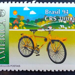 C 1885 Selo Veiculos Postais Bicicleta Servico Postal 1994