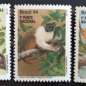 C 1894 Selo Macaco Fauna 1994 Serie Completa