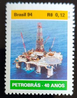 C 1906 Selo Petrobras Petroleo Energia 1994