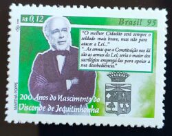 C 1939 Selo Visconde de Jequitinhonha Político Advogado 1995