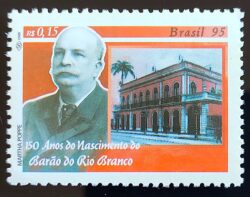 C 1940 Selo Barão do Rio Branco Diplomata 1995