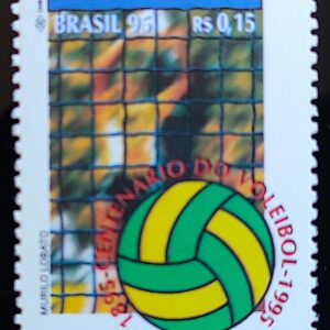 C 1950 Selo Voleibol Volei Esporte 1995