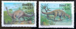 C 1951 Selo Dinossauro 1995 Série Completa