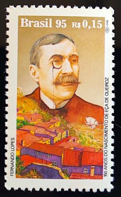 C 1973 Selo Literatura Eça de Queiroz 1995