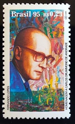 C 1975 Selo Literatura Carlos Drummond de Andrade 1995