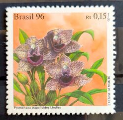 C 2007 Selo Orquídea Flor 1996