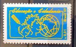 C 2067 Selo Educacao e Cidadania Mapa Crianca 1997