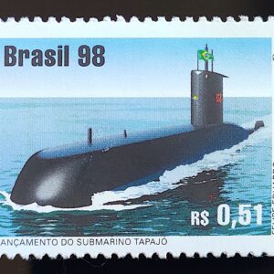 C 2140 Selo Submarino Tapajos Militar Bandeira 1998