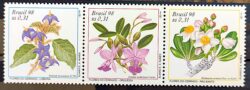 C 2170 Selo Flores do Cerrado Orquidea 1998 Serie Completa