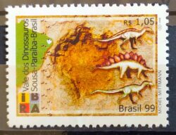 C 2193 Selo Vale dos Dinossauros Sousa Paraíba 1999