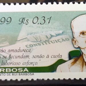 C 2211 Selo Rui Barbosa Literatura Constituicao Direito 1999