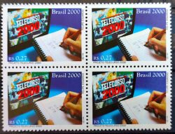 C 2298 Selo Telecurso 2000 Educacao Ensino a Distancia 2000 Quadra