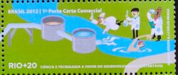 C 3201 Selo Rio + 20 Ciência e Tecnologia 2012