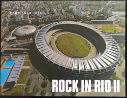 CD 16 Caderneta Selos Rock In Rio Raul Seixas Cazuza Música 1991