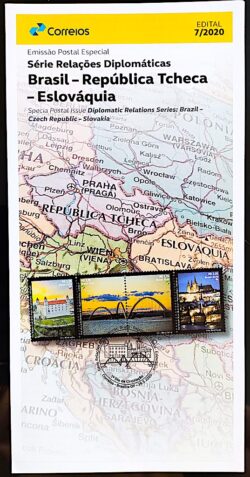 Edital 2020 07 Relações Diplomáticas Brasil República Tcheca Eslováquia Sem Selo