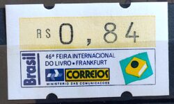 SE 06 Selo Etiqueta Autômato Frankfurt 1994