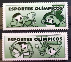 Selo Vinheta Turma da Mônica Cascão e Magali 2000