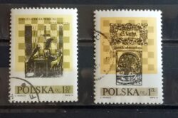 X 0071 Selo Xadrez Polônia 1974
