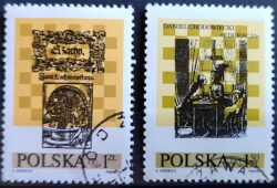 X 0097 Selo Xadrez Polônia 1974