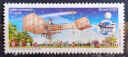 C 2661 Selo 14 Bis Santos Dumont Aviao Aviacao Fotografia 2006