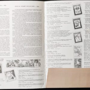Cartela Colecao Anual de Selos 1994 – Sem Selo