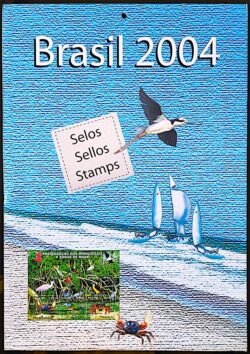 Envelope Colecao Anual de Selos 2004 – Sem Selo