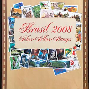 Envelope Colecao Anual de Selos 2008 – Sem Selo