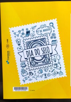 PB 163 Selo Personalizado Dia do Selo Gomado 2020 Vinheta