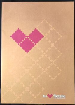 Pasta A5 Eu Amo Filatelia