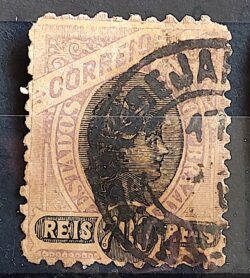 Selo RHM 88 700 Reis Ano 1894 Republica (Denteacao 11,5) 01