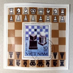 X 0311 Selo Xadrez Vietna 1983