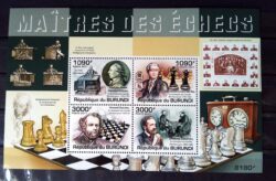 X 0322 Selo Xadrez Rio Stauton Philidor Zukertort Picote