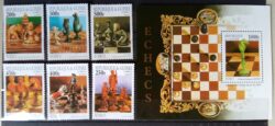 X 0360 Selo Xadrez Guine 1997