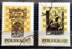 X 0462 Selo Xadrez Polonia 1974