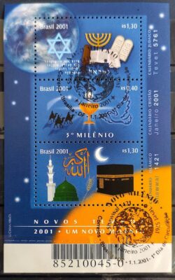 B 117 Bloco Novo Milenio Religiao Israel Islamismo Catolicismo Judaismo 2001 CBC DF