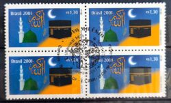 C 2357 Selo Novo Milênio Islamismo Muçulmano 2001 Quadra CBC