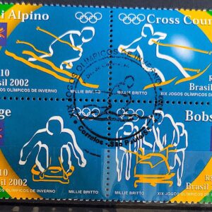 C 2441 Selo Jogos Olímpicos de Inverno Esporte 2002 CBC SP
