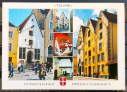 Cartão Postal Talin Estonia Maquete